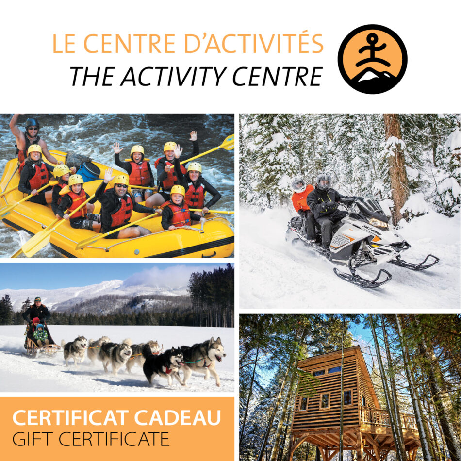 MontTremblant Gift Cards The Activity Centre Quebec