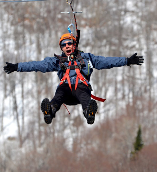 tyrolienne mont tremblant