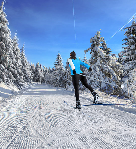 location de ski de fond mont tremblant -