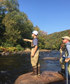 Peche a la mouche quebec - Fly Fishing Mont Tremblant