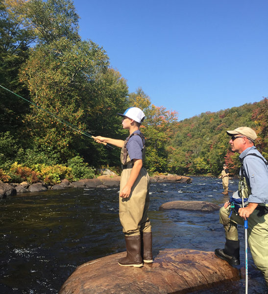 Peche a la mouche quebec - Fly Fishing Mont Tremblant