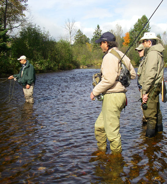 Cours de pêche à la mouche laurentides - Fly Fishing