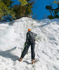 Ice climbing - Mont Tremblant