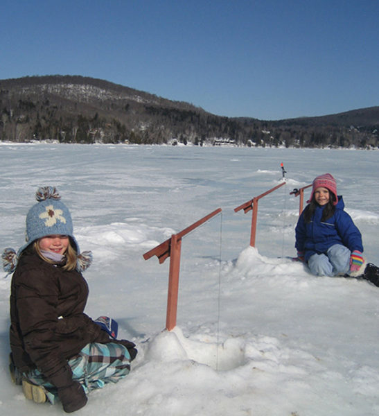 Ice Fishing - Mont Tremblant