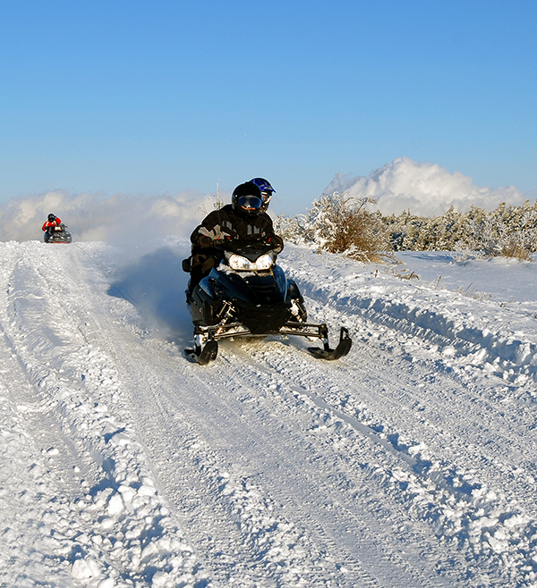 Snowmobile - Mont Tremblant