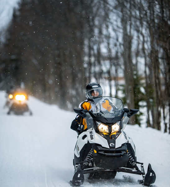 motoneige mont tremblant