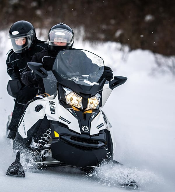 Snowmobiling