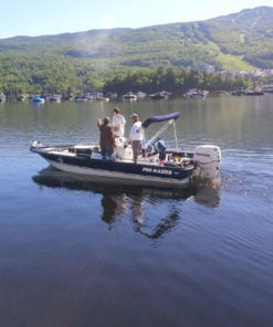 Pêche sur le lac