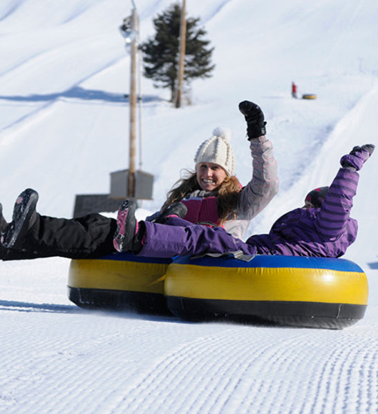 Snow tubing - Tremblant