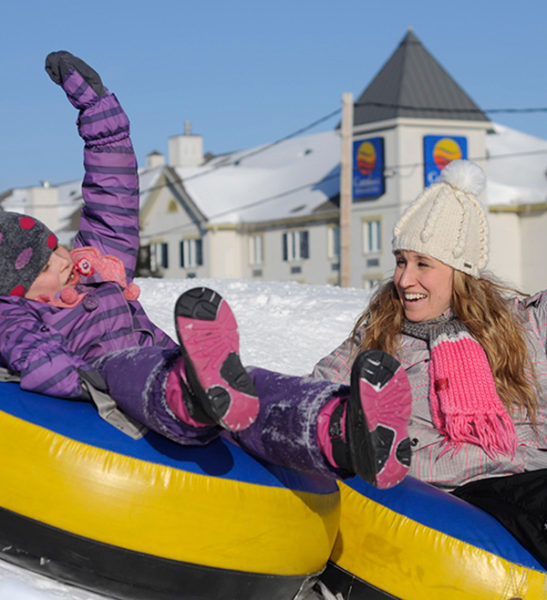 Snow tubing - Tremblant