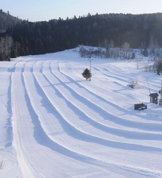 Snow tubing - Tremblant