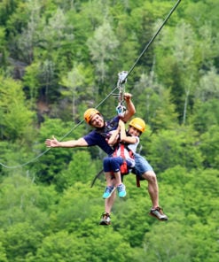 Ziplines Mont-Catherine