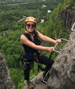 ZIPLINE & AERIAL GAMES Via Ferrata Mont Catherine