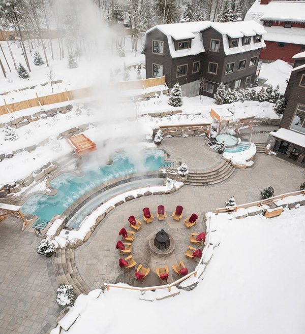 Scandinavian Baths Access MontTremblant