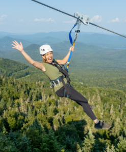 Tyroliennes à Mont-Tremblant