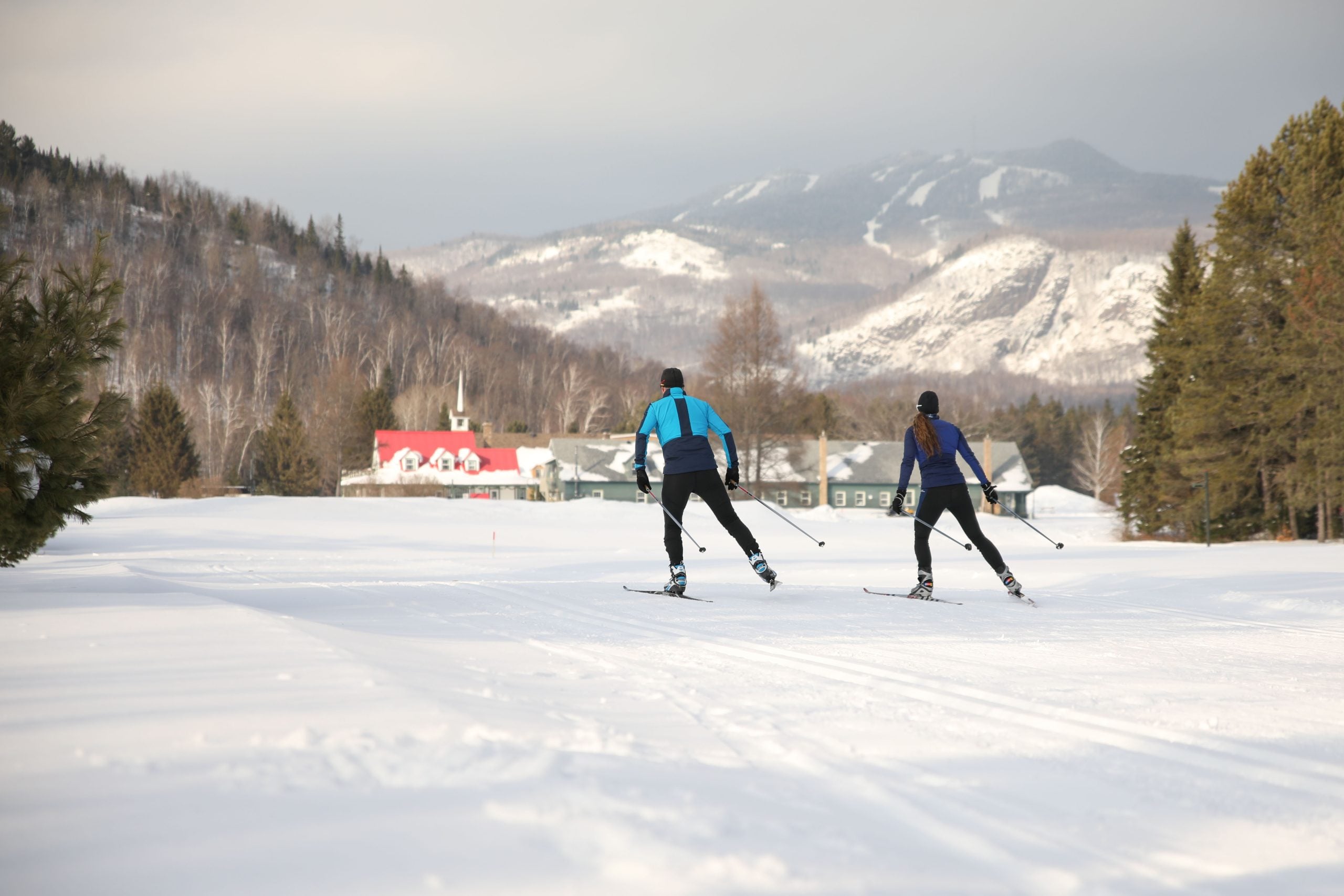 Crosscountry skiing Lesson with Rental & Access MontTremblant