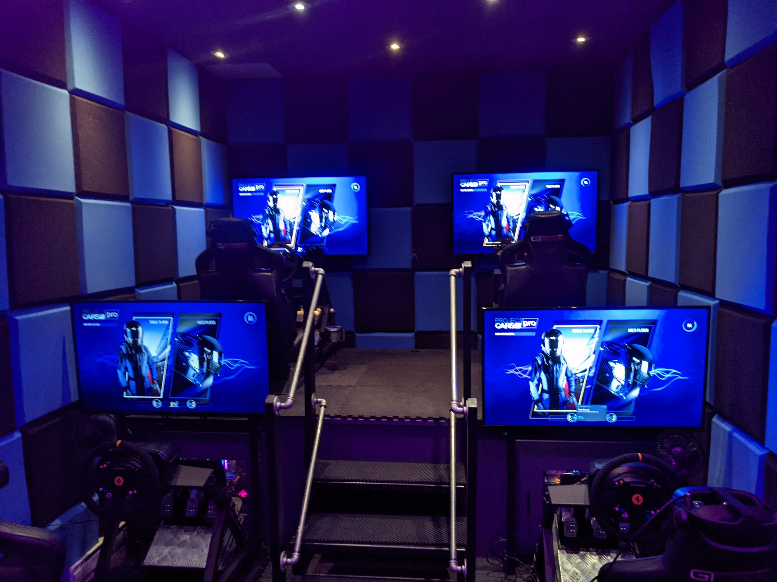 Arcade vr game stations mont tremblant activity centre quebec