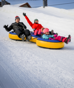 Glissades sur tube