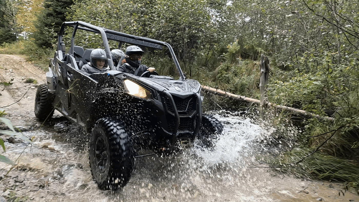 ATV – Side by side – Guided 4×4 Tour | Upper Laurentians | Mont