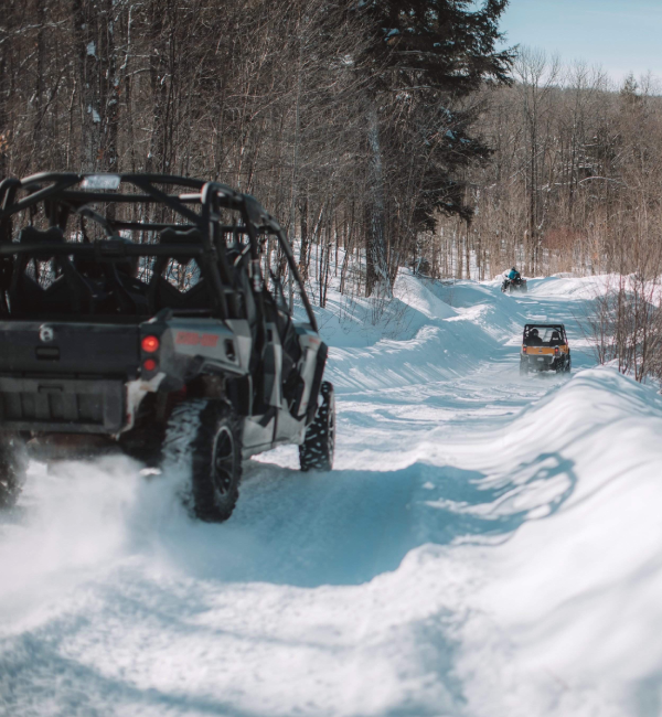 ATV – Side by side – Guided 4×4 Tour | Upper Laurentians | Mont
