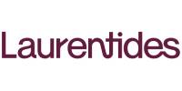 The word "Laurentides" written in maroon-colored, sans-serif font on a white background.